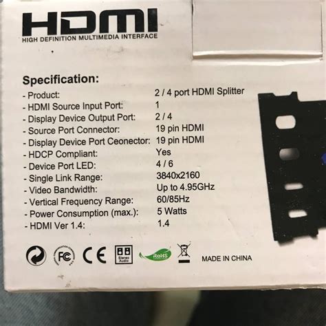 HDMI спліттер 4K на 4 порти 1 вхід ->на 4 екрани (ID#2040393974), цена ...