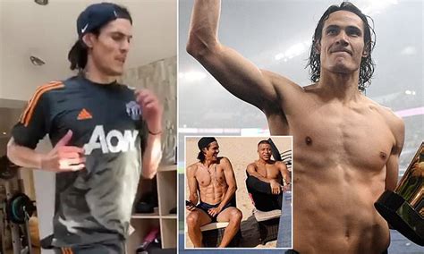 Edinson Cavani Is Built Like A Greek God And Runs Like A Maniac