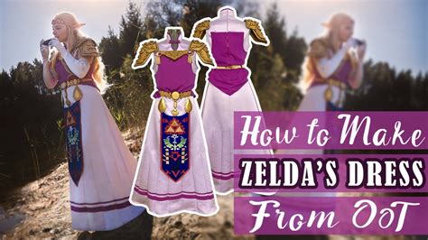 Step By Step Zeldas Dress From Ocarina Of Time Youtube