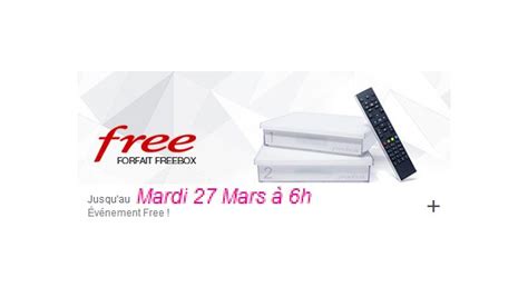 Seconde Prolongation Vente Priv E Du Forfait Freebox Crystal De Mars