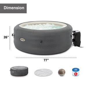 Intex Simple Spa Jet Inflatable Hot Tub With Filter Pump And Cover Reviews Wayfair