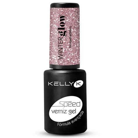 Kelly K Speed Verniz Gel Cole O Winter Glow Wg Ml Kelly K