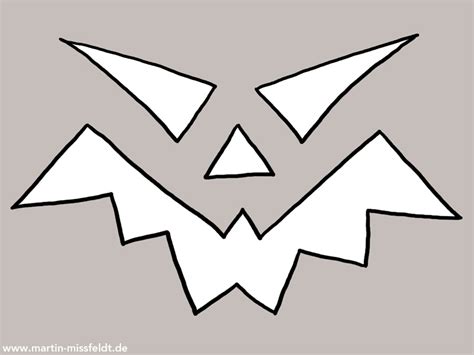 » Halloween Kürbis schnitzen (Malvorlage und Anleitung)