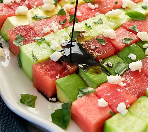 Avocado Watermelon Salad Kirbies Cravings