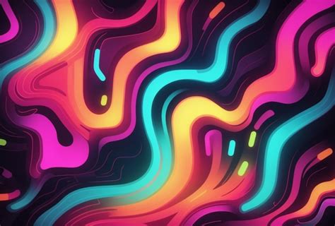 premium photo flow background colorful flow background