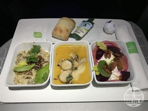 Jetblue Mint Airline Food Meals Airplane Food