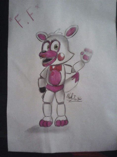 Dibujo De La Encuesta Adventure Funtime Foxy FNaF Amino