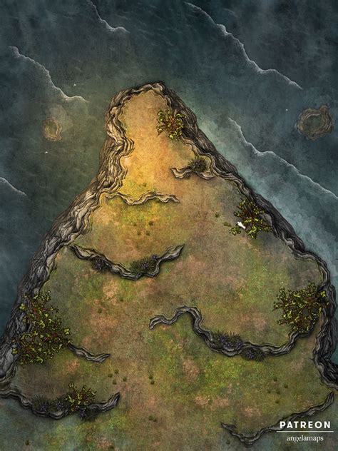 Dnd Cliff Battle Map