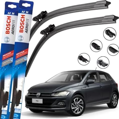 Par Palheta Limpador Parabrisa Original Bosch Multiclip VLW POLO