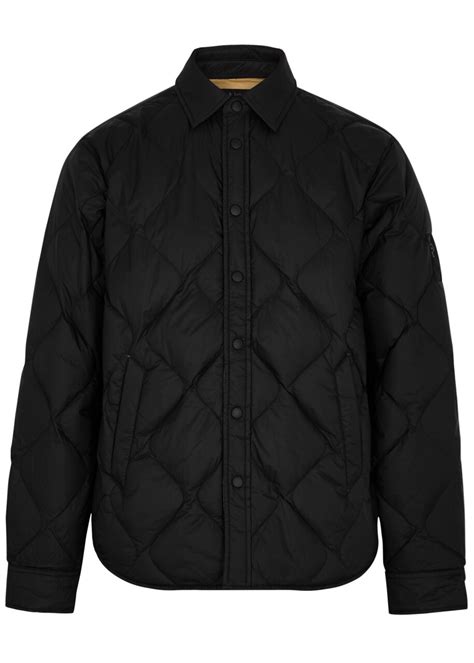 Rag Bone Dane Quilted Shell Jacket Xl Black Editorialist