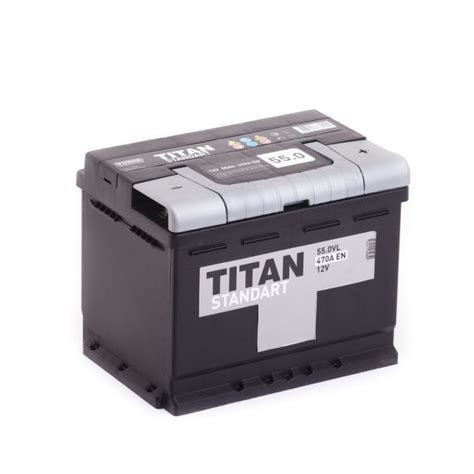 Купить Аккумулятор TITAN STANDART 6СТ-55.0 VL в Краснодаре по цене ...