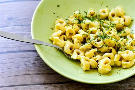 Tortellini Quattro Formaggi Stock Image Image Of Beautiful Italian