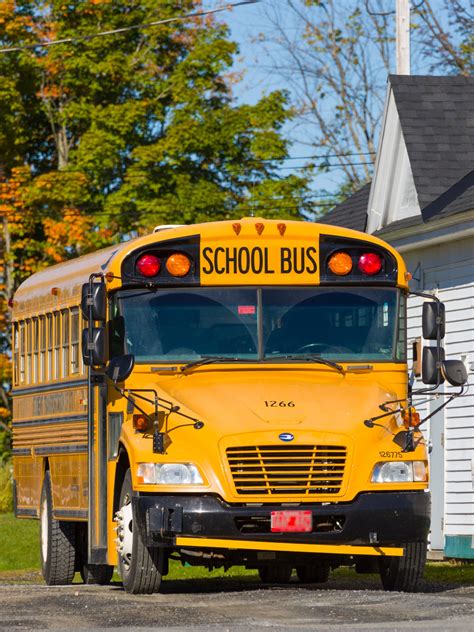 Yellow School Bus Free Stock Photo - Public Domain Pictures