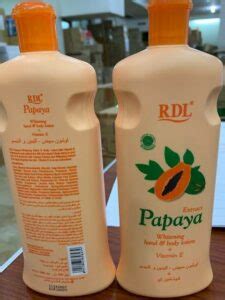 Rdl Papaya Lotion Review Reviews Blog