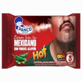 Macarrão Instantâneo Panco Hot Mexicano Pimenta Jalapeño Pacote 85g