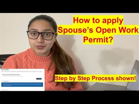 How To Apply Extend Spouse S Open Work Permit Canada Step By Step