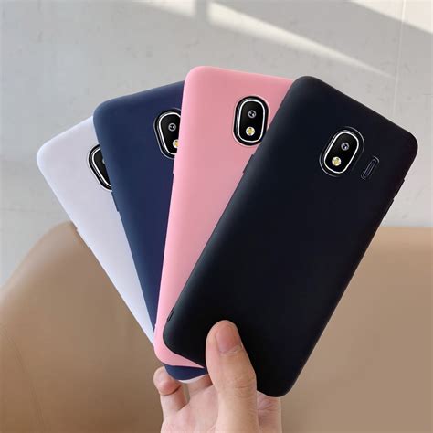 Galaxy J2 2018 J2 Pro J250f Grand Prime Pro 2018 Matte Case Jelly Candy Plain Color Soft Casing