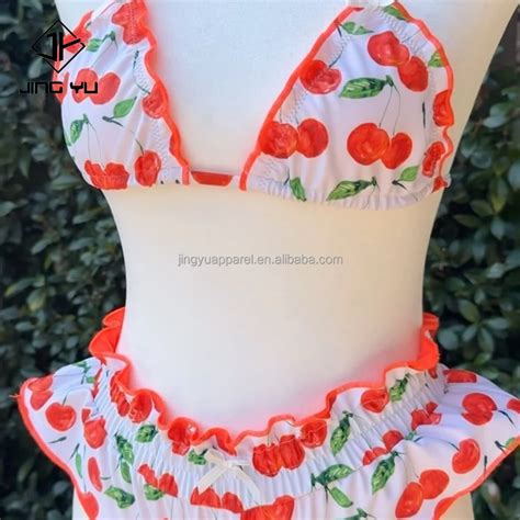 Oem Textured Bikinis Custom Micro Bikini Women Swimsuit Print Bikini Set Sexy Women Swim Suits