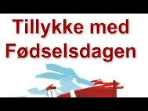 Jeg Skal Til Kristoffers F Dselsdag Youtube