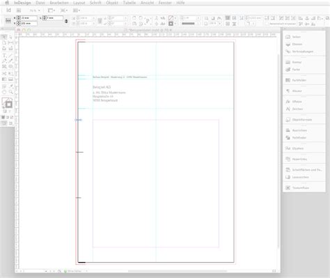 In 6 Steps Einen Briefbogen Im InDesign Erstellen Saxoprint Blog