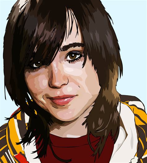 Ellen Page By Szymonwajner On Deviantart