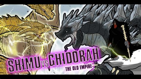 Shimu Vs King Ghidorah The Old Empire Kaiju Moments YouTube