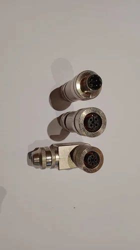 Male M12 Sensor Connectors D Coded Full Metal At Rs 600per Piece Onwards In Mumbai Id