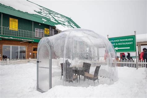 Glass Igloo Becomes New Tourist Attraction In Gulmarg MENAFN