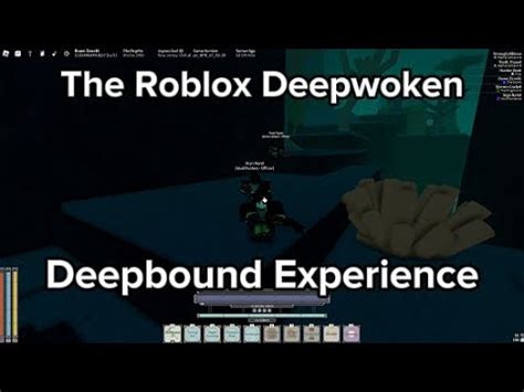 The Roblox Deepwoken Deepbound Experience YouTube