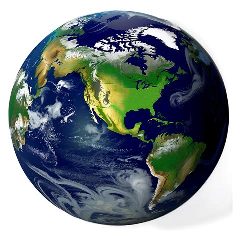 Download Realistic Earth Globe Png Ygi10