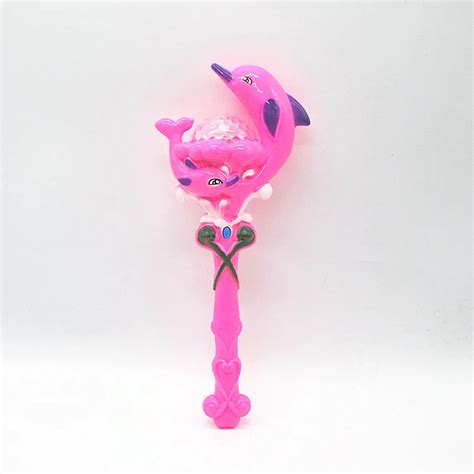 Flashing Colorful Music Dolphin Dance Magic Wand Luminous Colorful ...