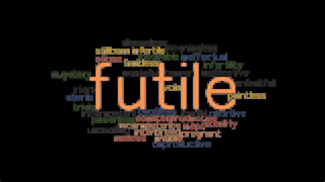 FUTILE: Synonyms and Related Words. What is Another Word for FUTILE ...