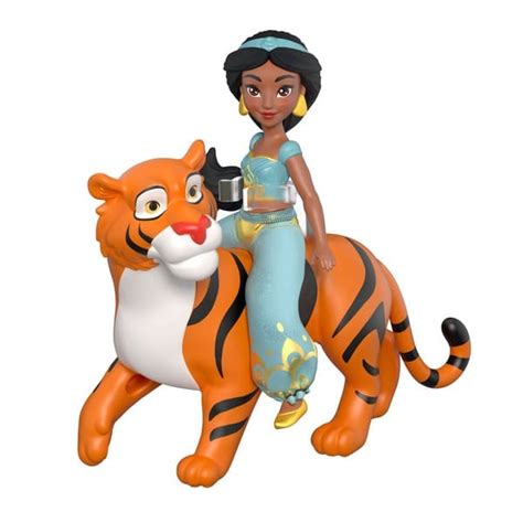 Mini poupée 8 5 cm Jasmine et Rajah Disney Princesses Mattel King