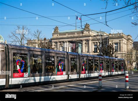 Tram Place République Strasbourg Alsace France Stock Photo Alamy