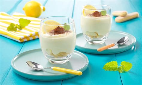 Zitronen Tiramisu Im Glas Rezept Dr Oetker