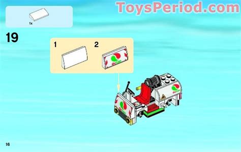 LEGO 60022 Cargo Terminal Instructions and Parts List