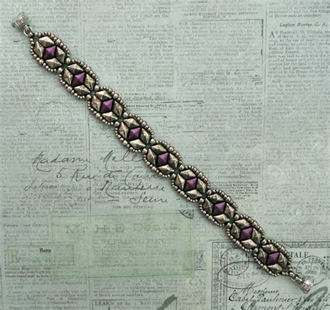 Linda S Crafty Inspirations Free Beading Pattern Tammy Bracelet Bead