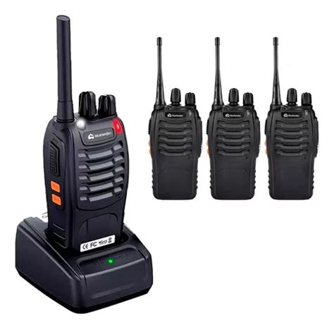 Radios De Comunicación Inalámbricos 4 Piezas Walkie Talkie Envío gratis