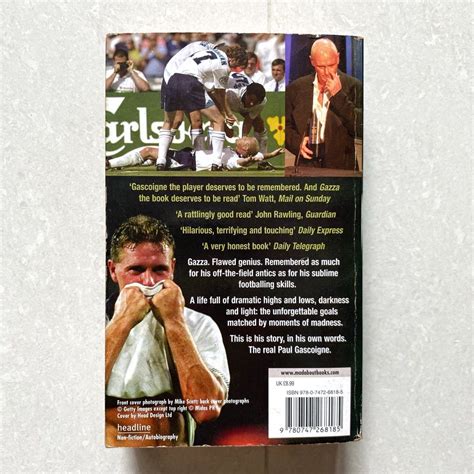 Paul Gascoigne Gazza My Story Hobbies And Toys Books And Magazines