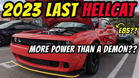 Last Hellcat The Hellcat Will Be More Powerful Than A Demon And