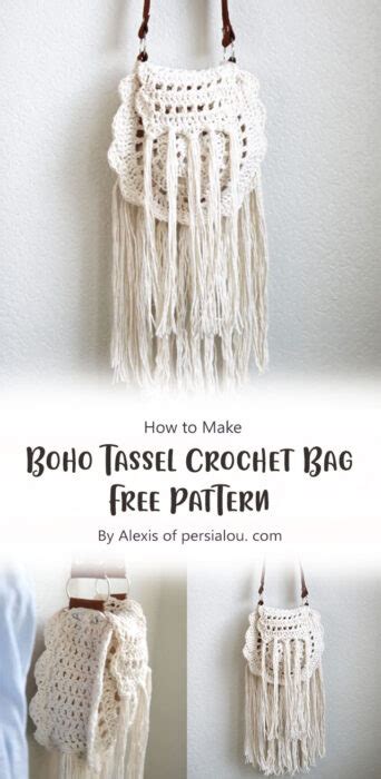 Lovely Boho Bag Free Crochet Pattern Ideas