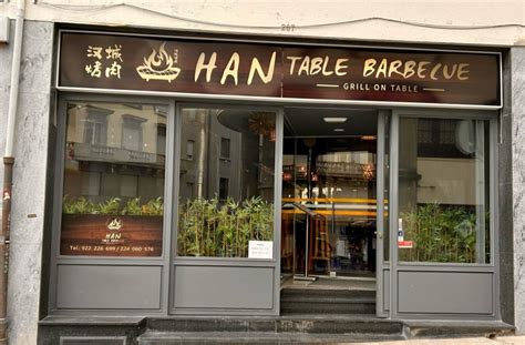 Han Table Barbecue Porto Store Korean Style Barbecue