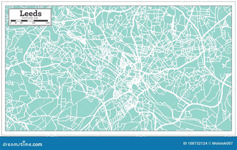 Outline Leeds Skyline With Landmarks Cartoon Vector CartoonDealer