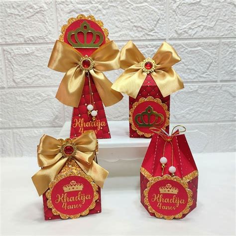 Personalizados Realeza Vermelho E Dourado Un Elo