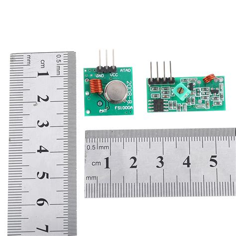 Pcs Mhz Wireless Rf Transmitter And Receiver Module Kit