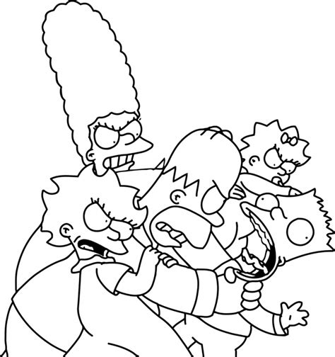 Lisa Simpson Coloring Pages At Getdrawings Free Download