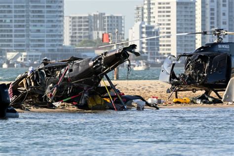 Helicopters Collide Mid Air Over Beach Killing At Least Four People