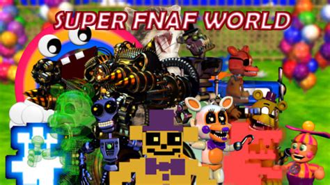 Super Fnaf World Mfa For Clickteam Fusion