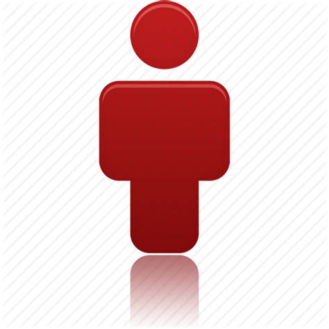 Person Icon Red 401032 Free Icons Library