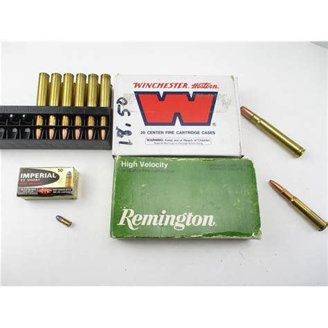 Assorted Rifle Ammo Lot